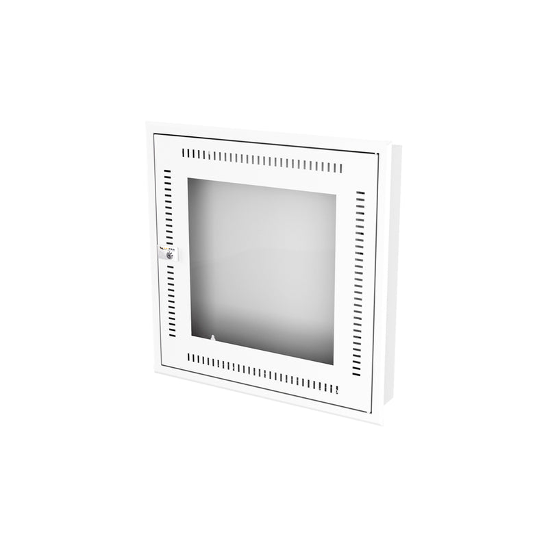 12U 600x120mm Wall-Mounted In-Wall FTTH Optical Network Termination Cabinet