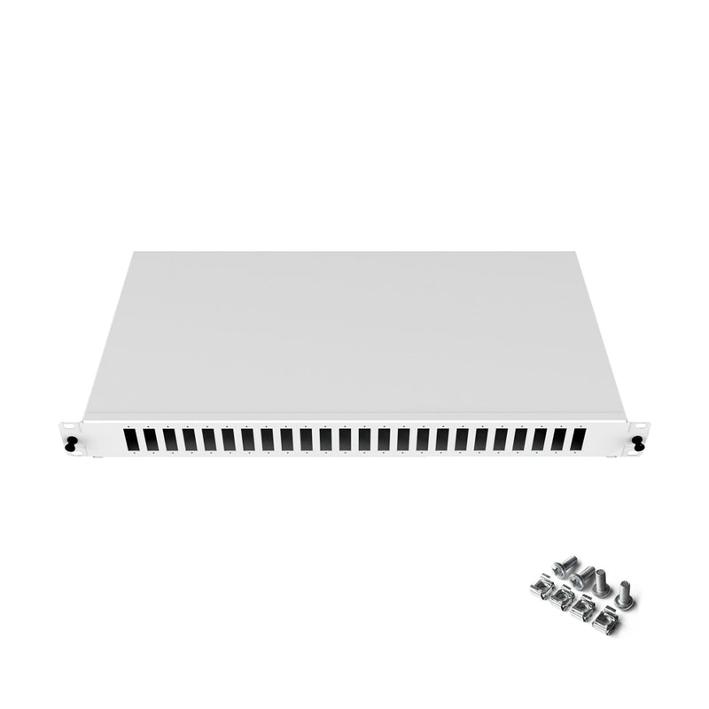19" 1U 24 Port SC Duplex Fiber Optik Patch Panel Full(Dolu)