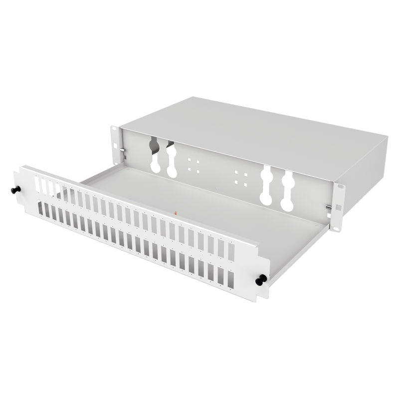 19" 2U 48 Port SC Duplex Fiber Optik Patch Panel Full(Dolu)