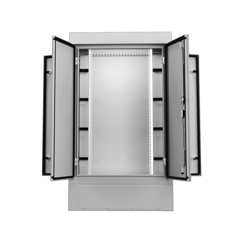 22U 19" 400mm Outdoor Fiber Optic Rack Cabinet