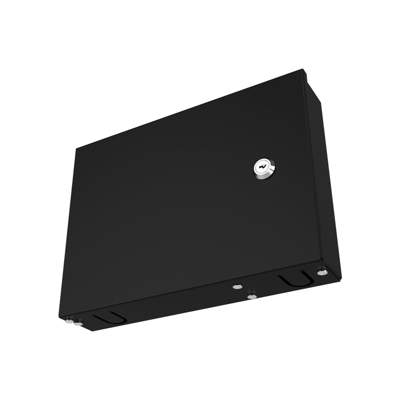 Wall-Mounted 8-Port SC Simplex Fiber Optic Box (Empty)