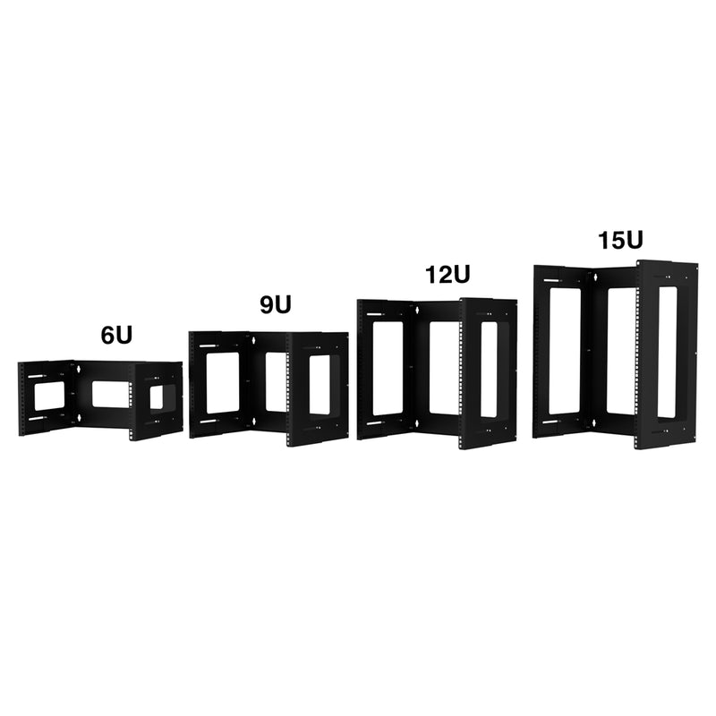 6U 19" Duvar Tipi Open Rack Kabinet