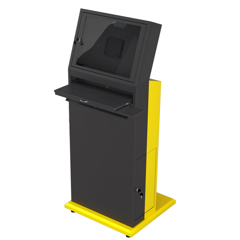 Freestanding Industrial Computer Cabinet RAL 1018 V.1