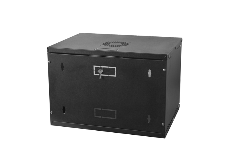 9U 19" 400mm Wall-Mounted Rack Cabinet