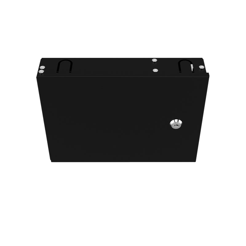 Wall-Mounted 8-Port SC Duplex Fiber Optic Box (Empty)