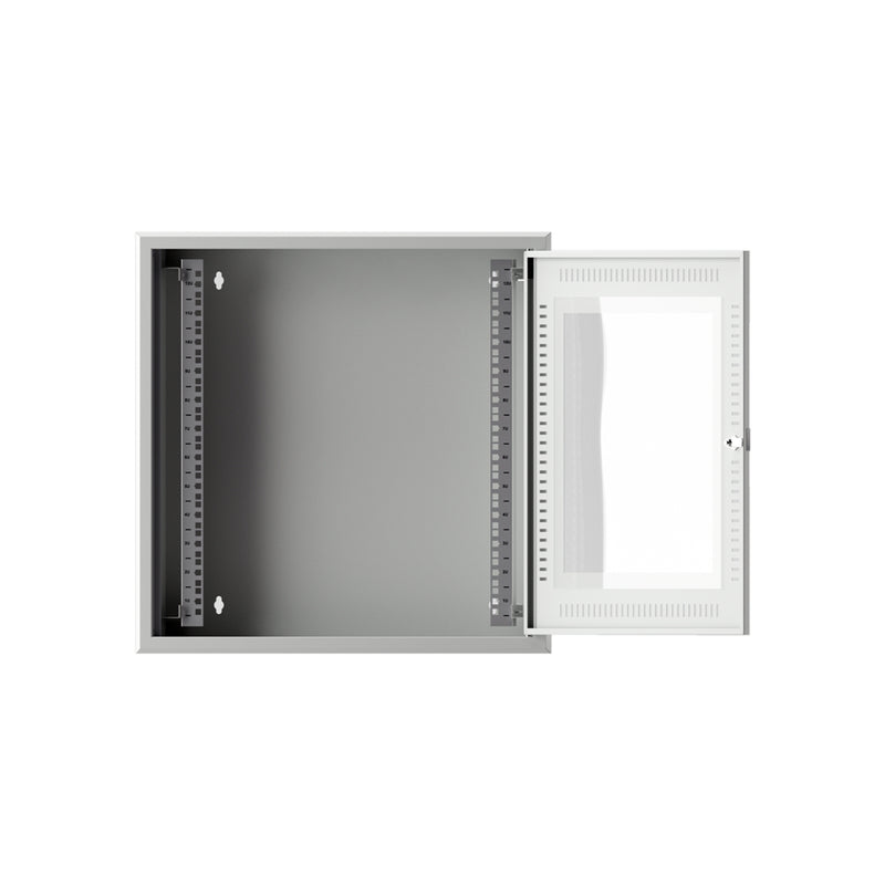 12U 600x120mm Wall-Mounted In-Wall FTTH Optical Network Termination Cabinet