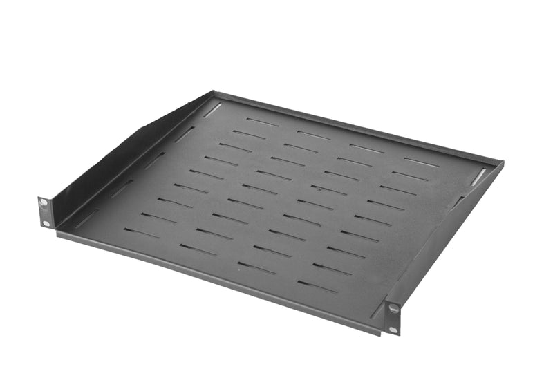 19" 1U Console Rack 400mm Black