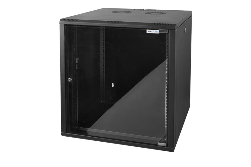 12U 19" 600mm Wall-Mounted Rack Cabinet