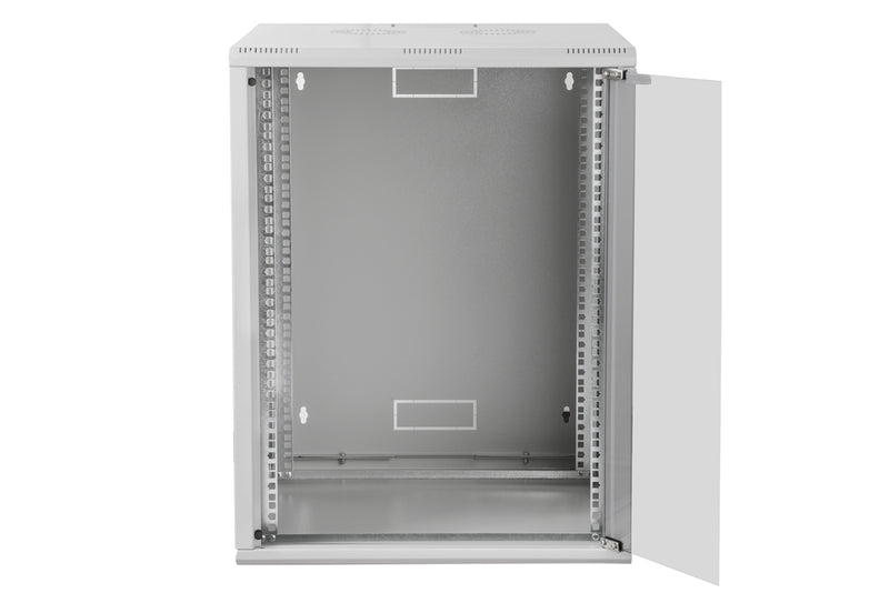 15U 19" 600mm Wall-Mounted Rack Cabinet, White
