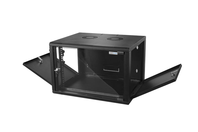 7U 19" 450mm Wall-Mounted Rack Cabinet