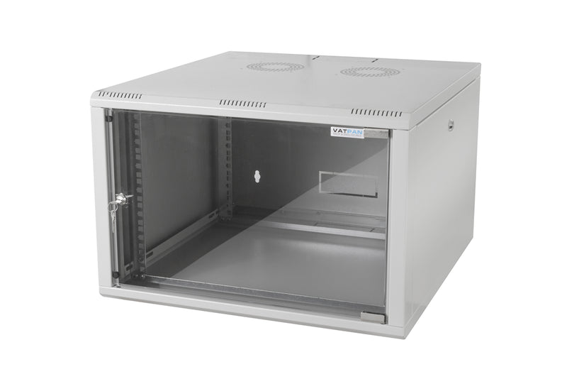 7U 19" 600mm Wall-Mounted Rack Cabinet, White