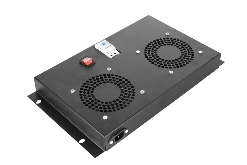 2-Fan Module with Thermostat-Controlled On/Off Switch