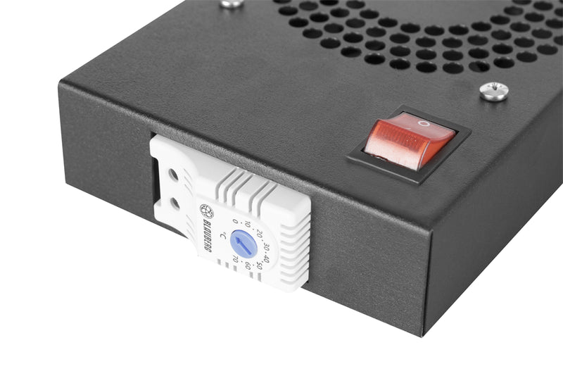 Single Fan Module with Thermostat-Controlled On/Off Switch