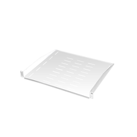19" 1U Console Rack 400mm White