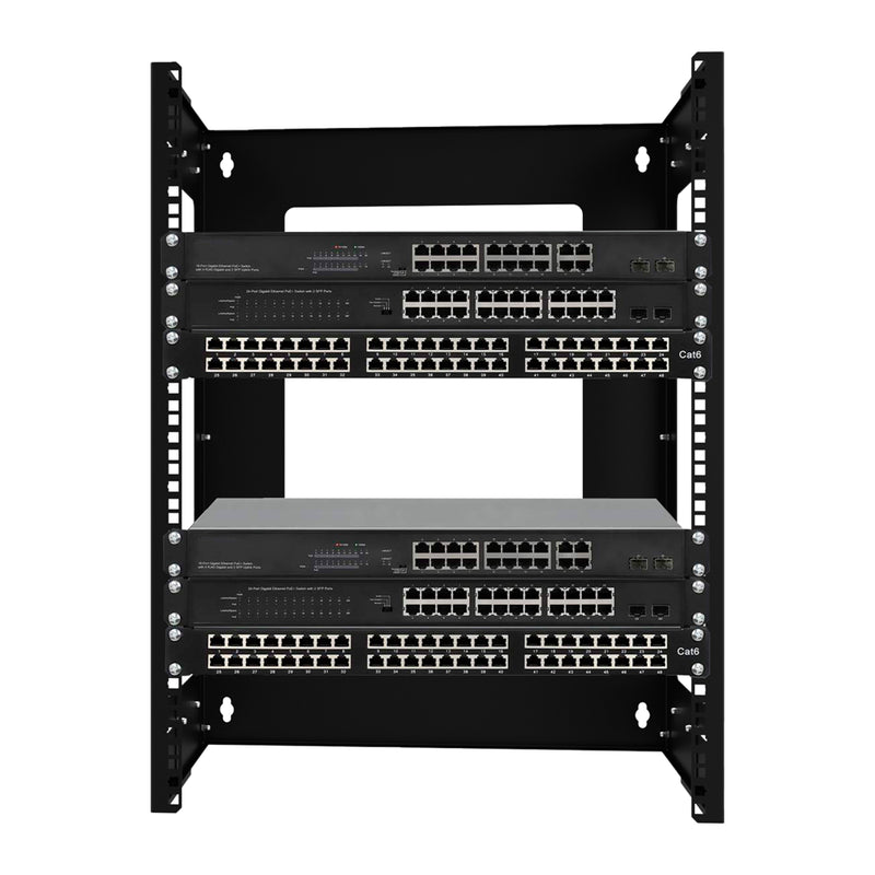 15U 19" Duvar Tipi Open Rack Kabinet