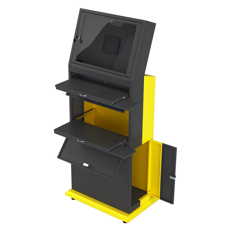 Freestanding Industrial Computer Cabinet RAL 1018P V.2