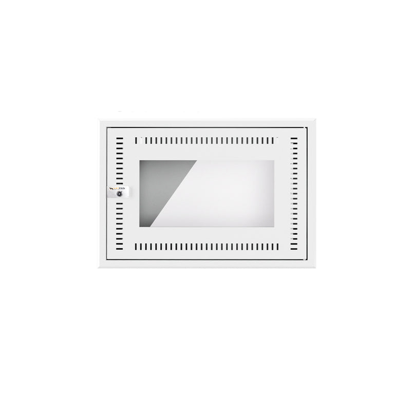 6U 600x120mm Wall-Mounted Flush-Mount FTTH Optical Network Termination Cabinet