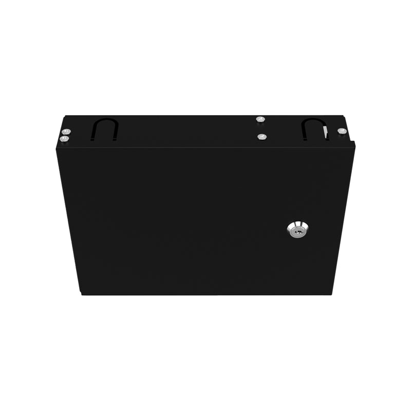Wall-Mounted 8-Port SC Simplex Fiber Optic Box (Empty)