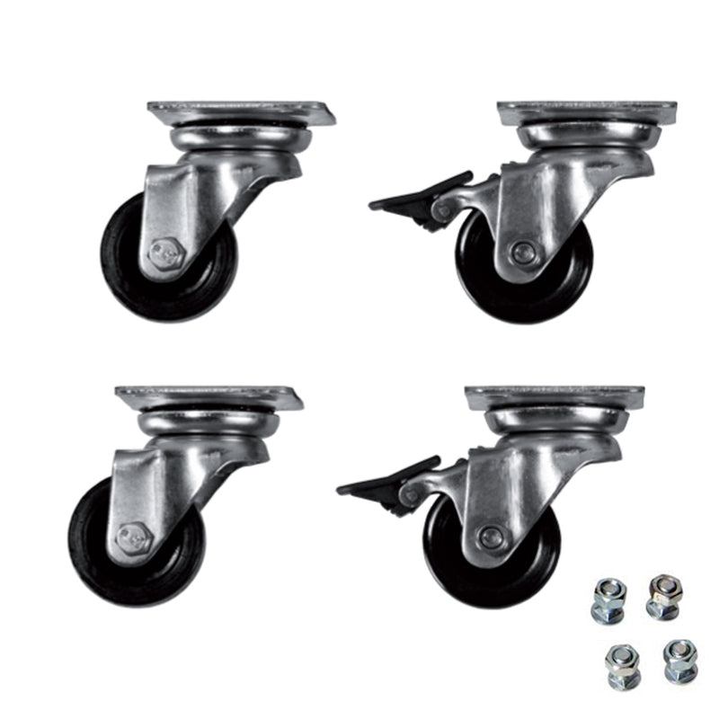 Set of 4 Mounted Wheels