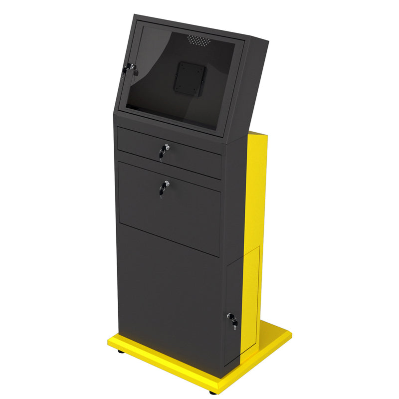Freestanding Industrial Computer Cabinet RAL 1018P V.2