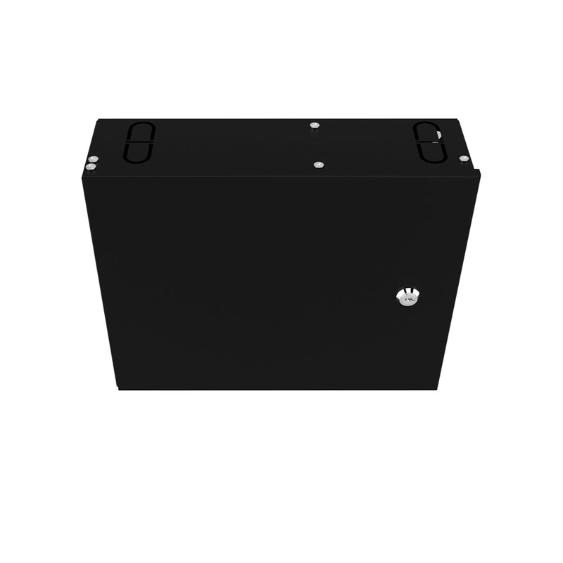 Wall-Mounted 12-Port SC Duplex Fiber Optic Box (Empty)